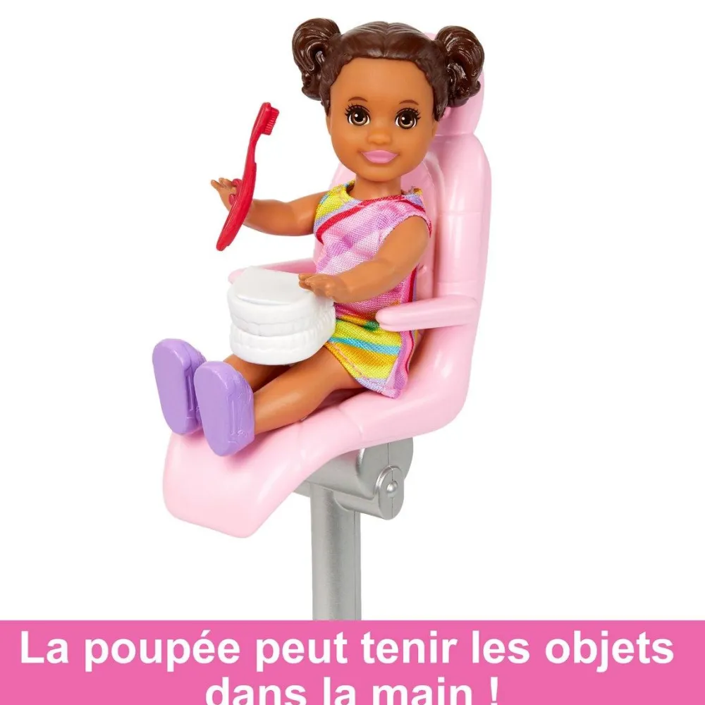 Mattel Barbie cabinet dentaire^ Poupées Mannequins