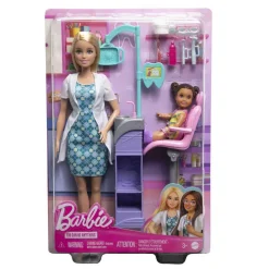 Mattel Barbie cabinet dentaire^ Poupées Mannequins