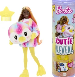 Mattel Barbie Cutie Reveal - Poupée Pingouin^ Poupées Mannequins