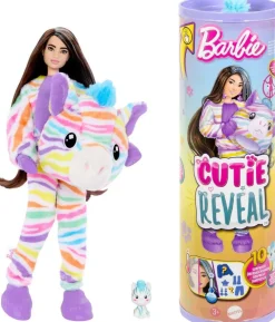 Mattel BARBIE CUTIE REVEAL - POUPEE ZEBRE^ Poupées Mannequins