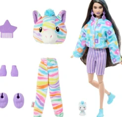 Mattel BARBIE CUTIE REVEAL - POUPEE ZEBRE^ Poupées Mannequins