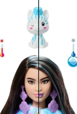 Mattel BARBIE CUTIE REVEAL - POUPEE ZEBRE^ Poupées Mannequins