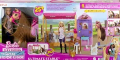 Mattel Barbie Ecurie de rêve avec accessoires^ Poupées Mannequins