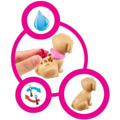 Mattel Barbie et son animalerie^ Poupées Mannequins