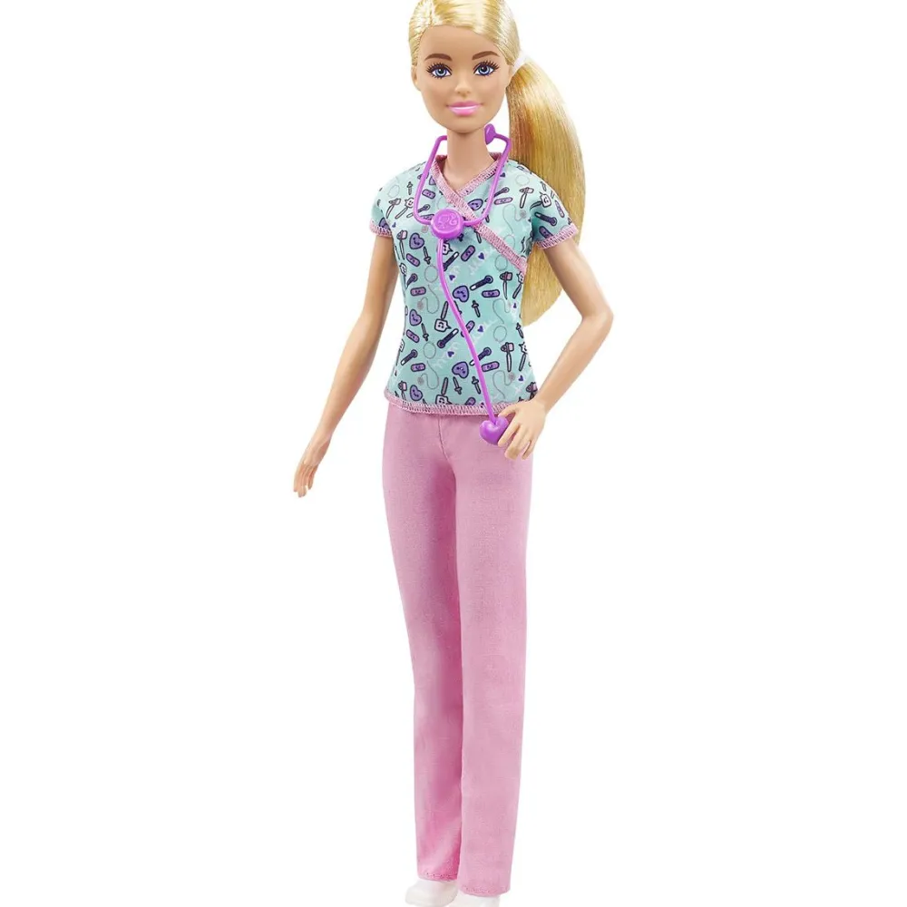 Mattel Barbie infirmière^ Poupées Mannequins