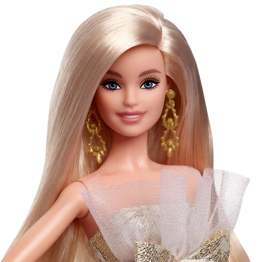 Mattel Barbie Joyeux Noël 2025 Blonde^ Poupées Mannequins