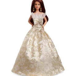 Mattel Barbie Joyeux Noël 2025 Châtain^ Poupées Mannequins