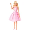 Mattel Barbie le film : Poupée Barbie en robe vichy rose^ Poupées Mannequins