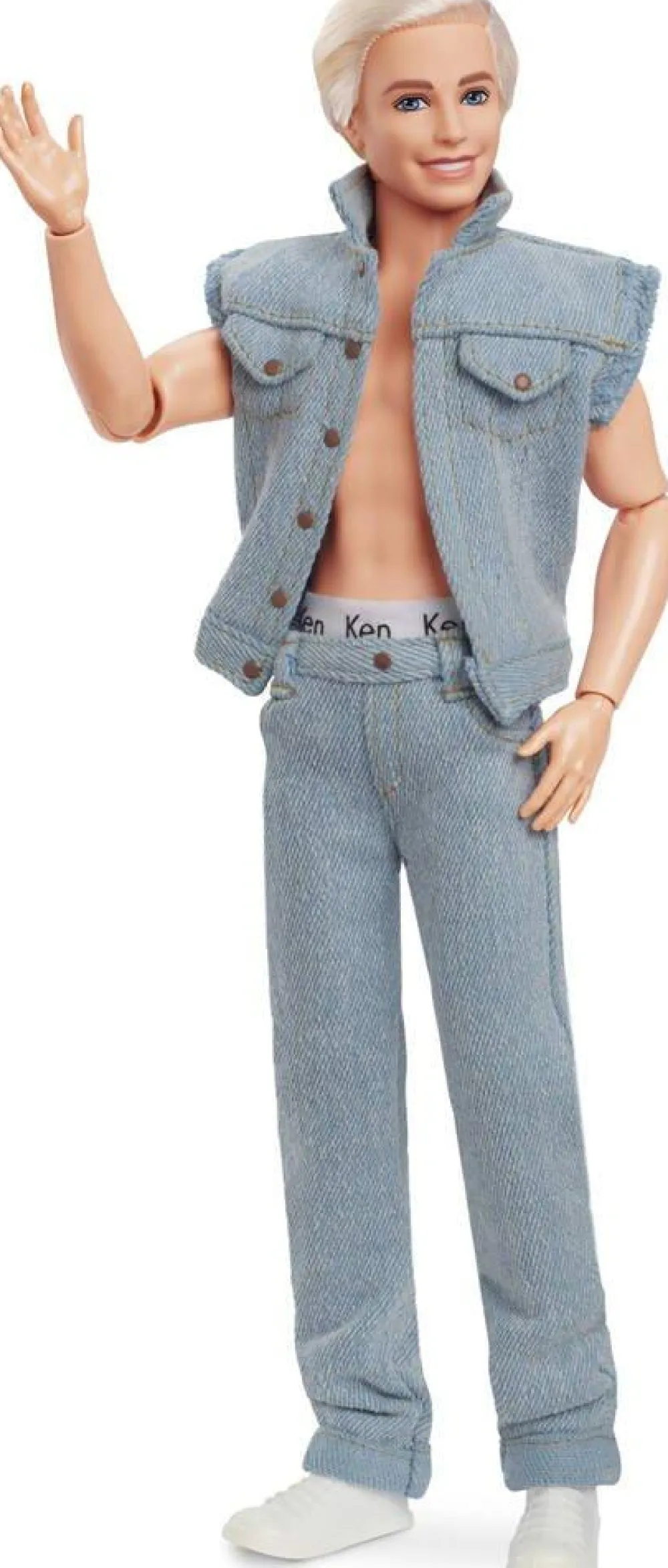 Mattel Barbie le film : poupée Ken tenue en jean^ Poupées Mannequins