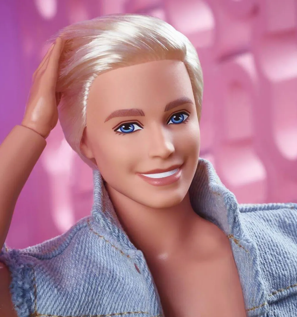 Mattel Barbie le film : poupée Ken tenue en jean^ Poupées Mannequins