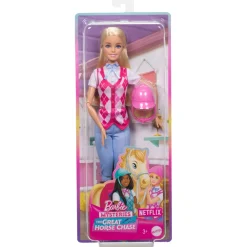 Mattel Barbie Malibu cavalière^ Poupées Mannequins
