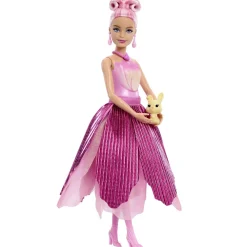 Mattel Barbie Petale Pop Surprise Tulipe Rose^ Poupées Mannequins