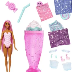 Mattel Barbie Pop Reveal gourmandise rose^ Poupées Mannequins
