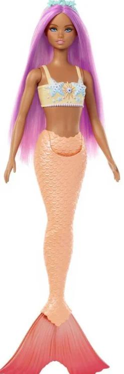 Mattel Barbie Sirène Rose^ Poupées Mannequins