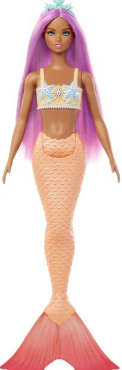 Mattel Barbie Sirène Rose^ Poupées Mannequins
