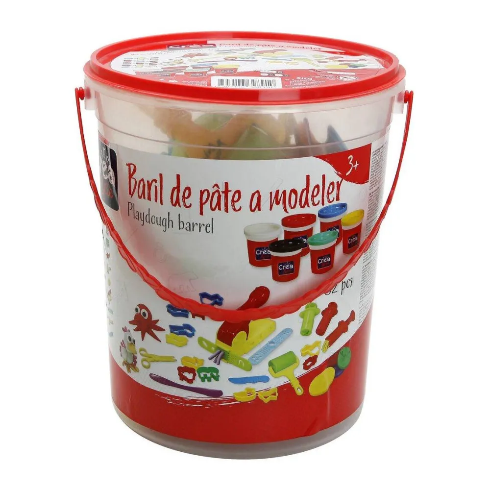CREA & CIE Baril de pâte à modeler^ Modelage Et Moulage