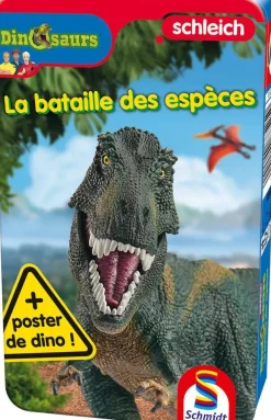Bataille De Dinosaures Schleich - Jeu De Cartes Éducatif^ Jeux De Voyage