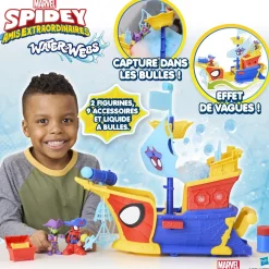 Hasbro Bateau de pirates à bulles - Spidey Waterwebs^ Les Héros Et Personnages