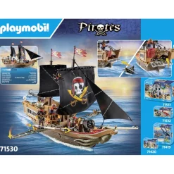 Playmobil Bateau pirates Pirates 71530^ Les Pirates, Chevaliers, Cowboys Et Indiens