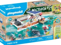 Playmobil Bateau surveillance des récifs Wiltopia 71623^ Le Sport, Les Loisirs Et Les Vacances