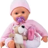 Cerise & Capucine Bébé Interactif Et Son Ourson Avec Accessoires^ Poupons Interactifs