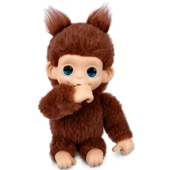 Moose Bébé singe marron intéractif - Little live Pets^ Peluches Électroniques Interactives