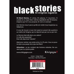 Iello Black stories^ Jeux De Stratégie Et De Réflexion