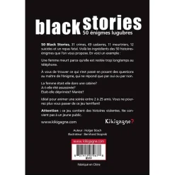 Iello Black stories^ Jeux De Stratégie Et De Réflexion