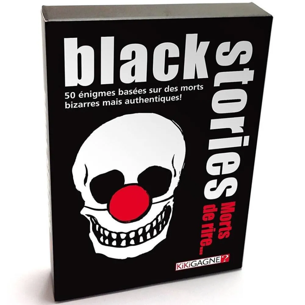 Iello Black Stories : Morts de rire^ Jeux De Stratégie Et De Réflexion