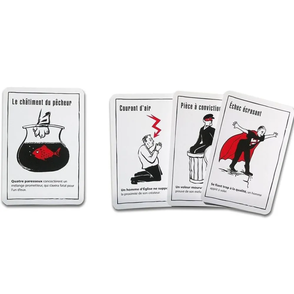 Iello Black Stories : Morts de rire^ Jeux De Stratégie Et De Réflexion