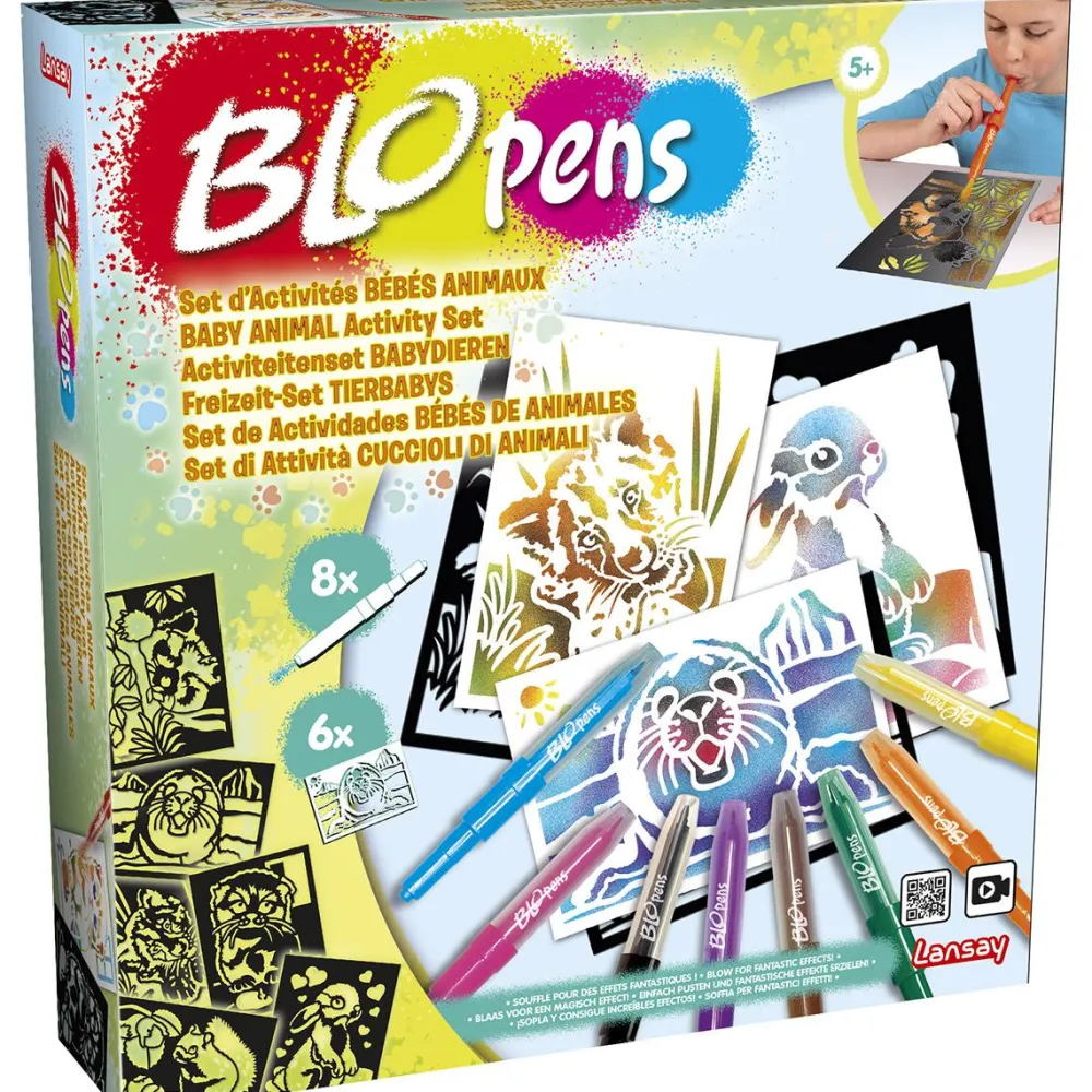 Lansay Blopens - Set d'Activités Bébés Animaux^ Dessin