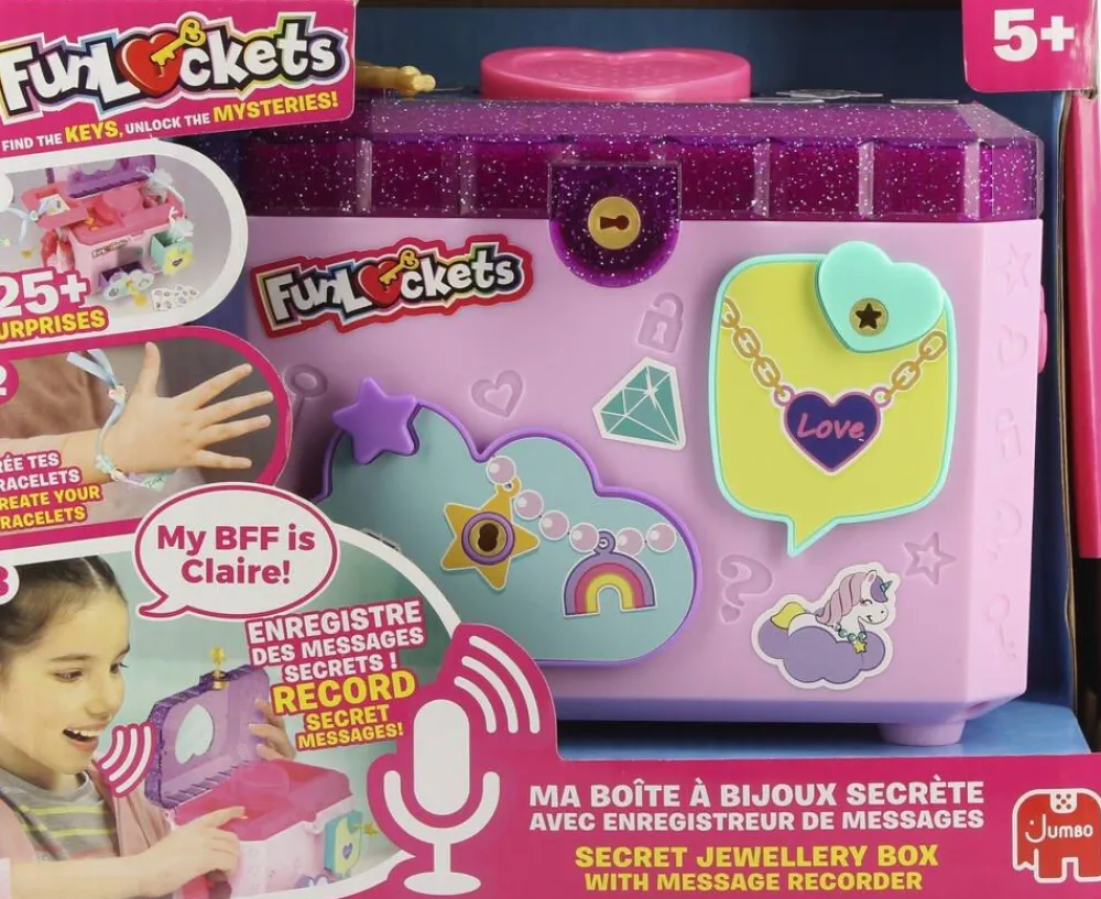 Diset Boite Bijoux Secrete Funlockets Electro^ Mini-Univers