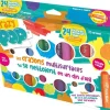 Best of TV Boite de 24 crayons peinture couleur vive Crazy Pop^ Peinture