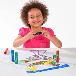 Best of TV Boite de 24 crayons peinture couleur vive Crazy Pop^ Peinture