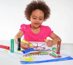 Best of TV Boite de 24 crayons peinture couleur vive Crazy Pop^ Peinture