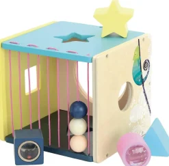 Vilac Boîte D'éveil En Bois Sous La C De^ Boîtes À Formes