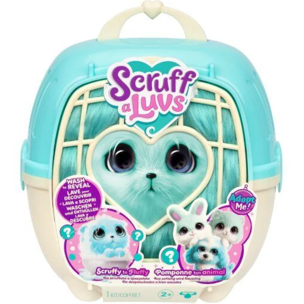 Moose Boule de poils bleu scruff a luvs^ Peluches Animaux