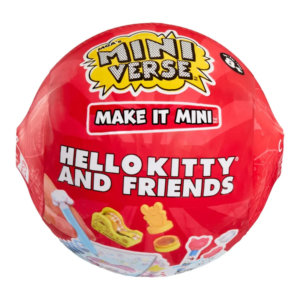 MGA Boule MiniVerse Make it mini Hello Kitty papeterie^ Autres Activités Créatives