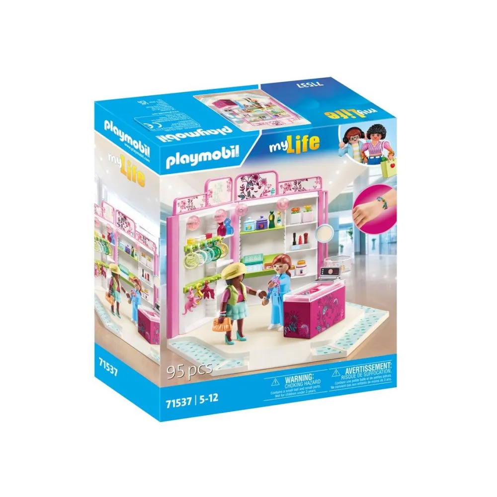 Playmobil Boutique d'accessoires - My life 71537^ La Ville, La Police Et Les Secours