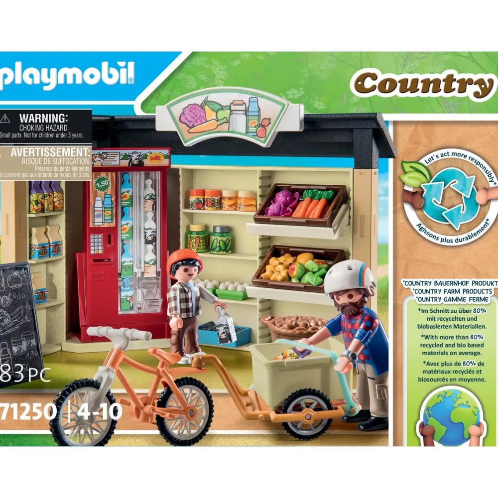 Playmobil Boutique de la ferme Country 71250^ La Ferme Et L'Univers Agricole
