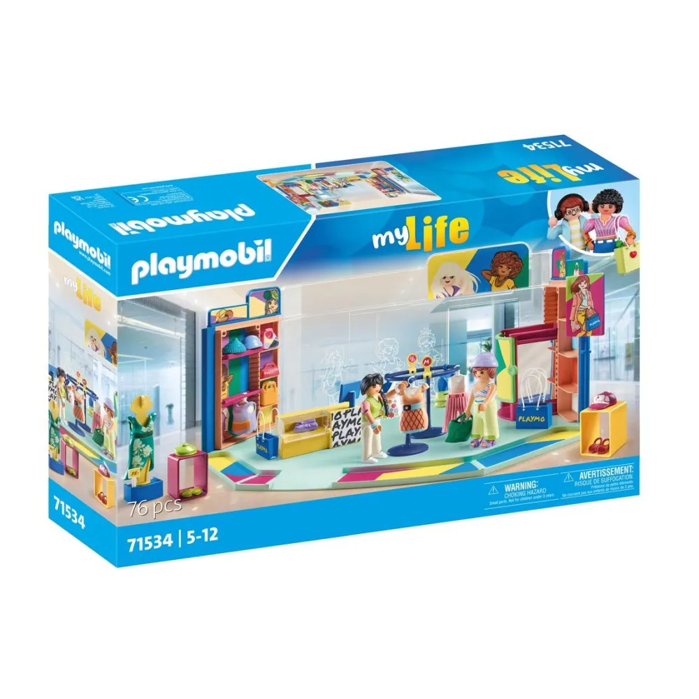 Playmobil Boutique de vêtements - My life 71534^ La Ville, La Police Et Les Secours