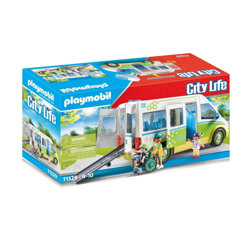 Playmobil Bus scolaire - City Life 71329^ La Ville, La Police Et Les Secours