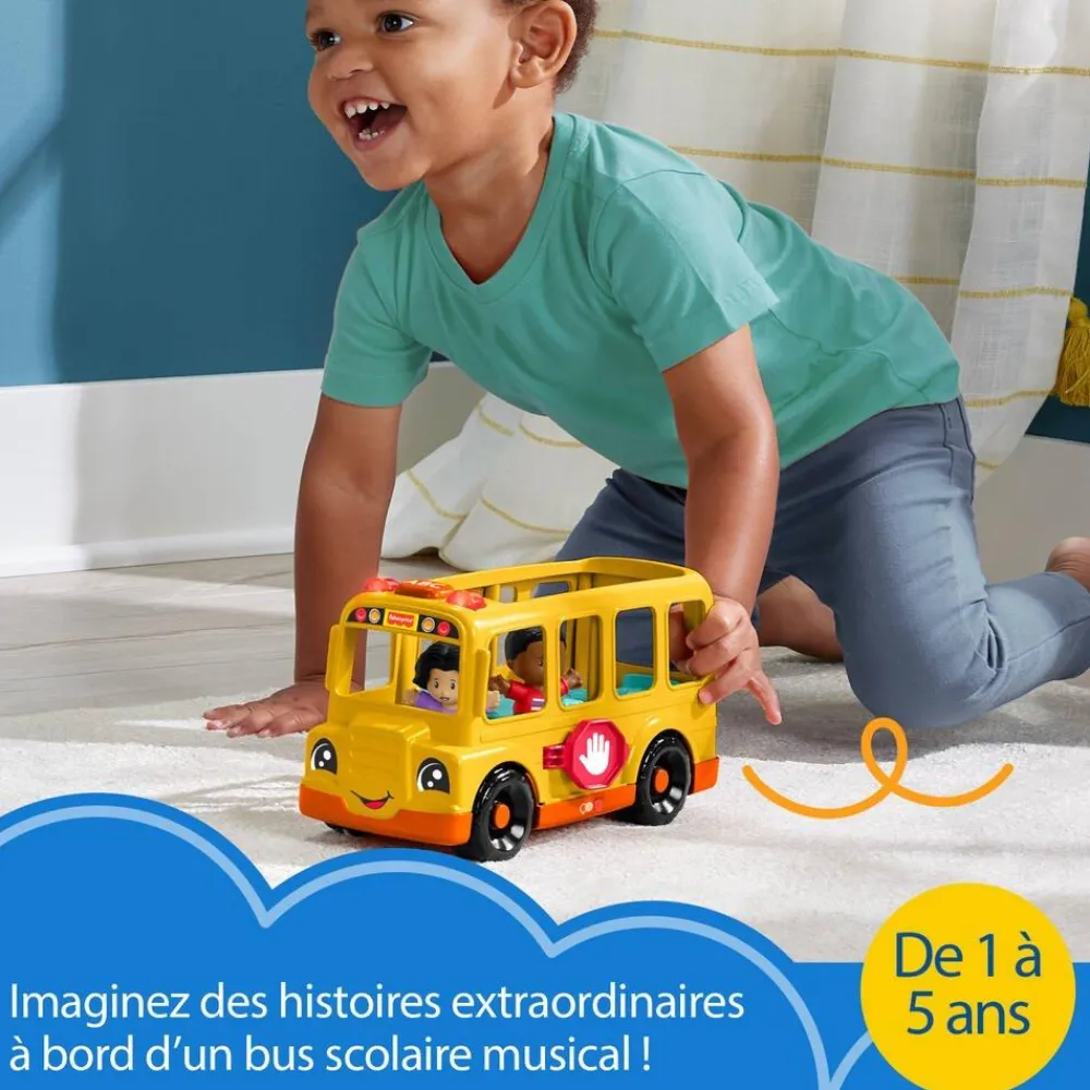 Varta Bus Scolaire Little People^ Camions Et Bus