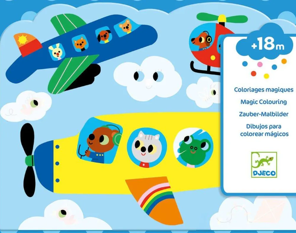 Djeco Cache Dyear Le Ciel De^ Dessin