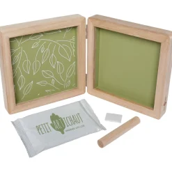 Varta Cadre empreinte et photo - Olive Tree Petit artichaud^ Coffrets Et Cadeaux Naissance