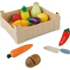 COM' les vrais Cagette fruits et légumes à trancher^ Dinette Et Accessoires