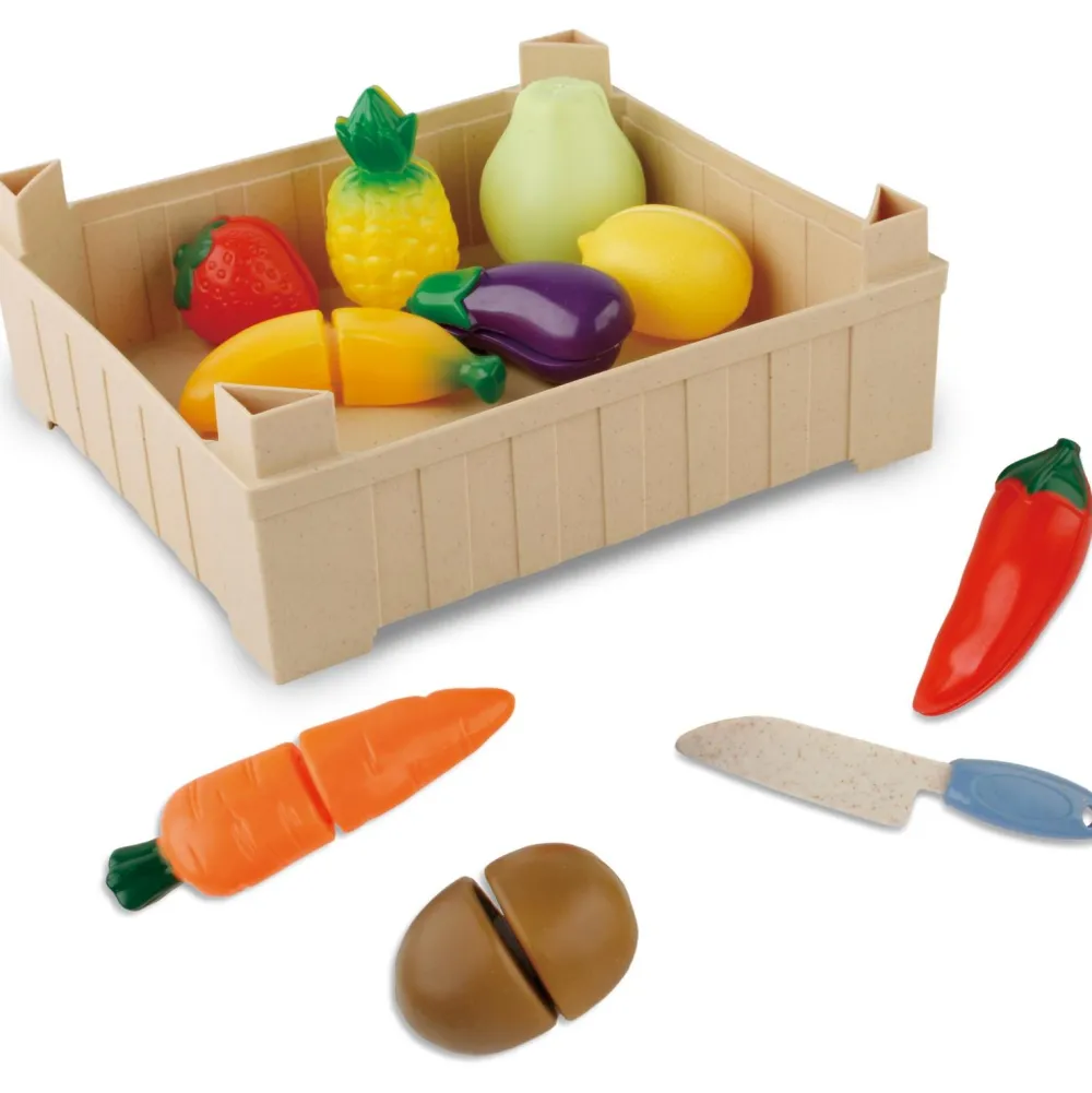 COM' les vrais Cagette fruits et légumes à trancher^ Dinette Et Accessoires