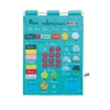 Ludi Calendrier Basic bleu^ Apprentissage Du Temps Et De La Saisonnalité