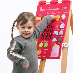 Ludi Calendrier Basic rose^ Apprentissage Du Temps Et De La Saisonnalité