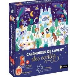 Nathan Calendrier de l'avent des contes^ Livres Éducatifs